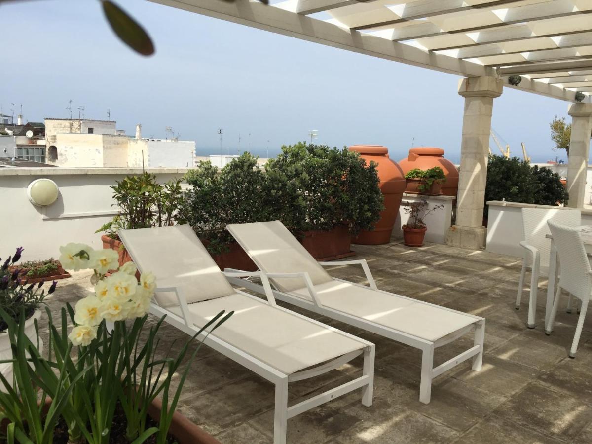 Palazzo Dei Gesuiti Appartamento Con Terrazza Privata Монополі Екстер'єр фото